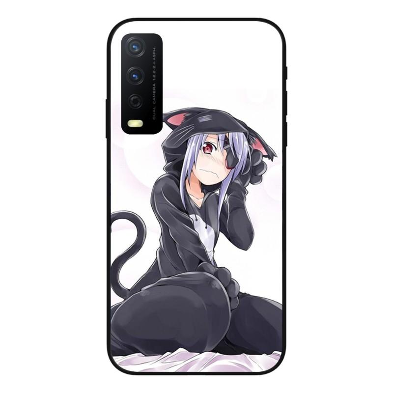 Girl Infinite Stratos Phone Case For VIVO Y95 Y93 Y31 Y20 V19 V17 V15 Pro X60 NEX Soft Black Phone Cover