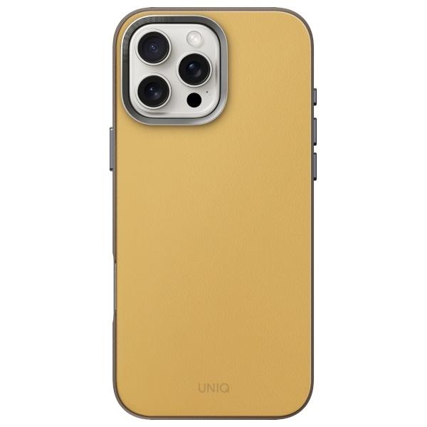 Uniq Lyden Ds Case Iphone 16 Pro Max     6.9 Magclick Charging Yellow-Grey
