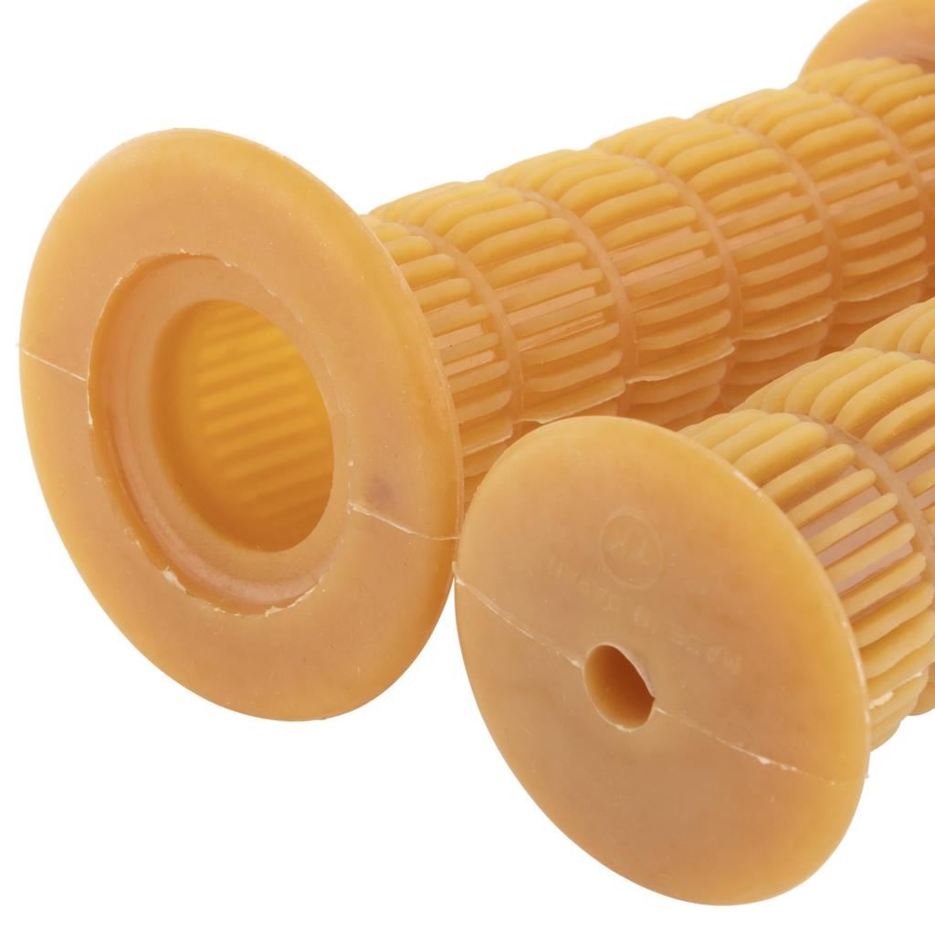 Kijima Motorcycle Parts Grips Type Rubber 124mm Type General Purpose Raw Rubber DT-1 22.2mm Non-penetrating 201-493