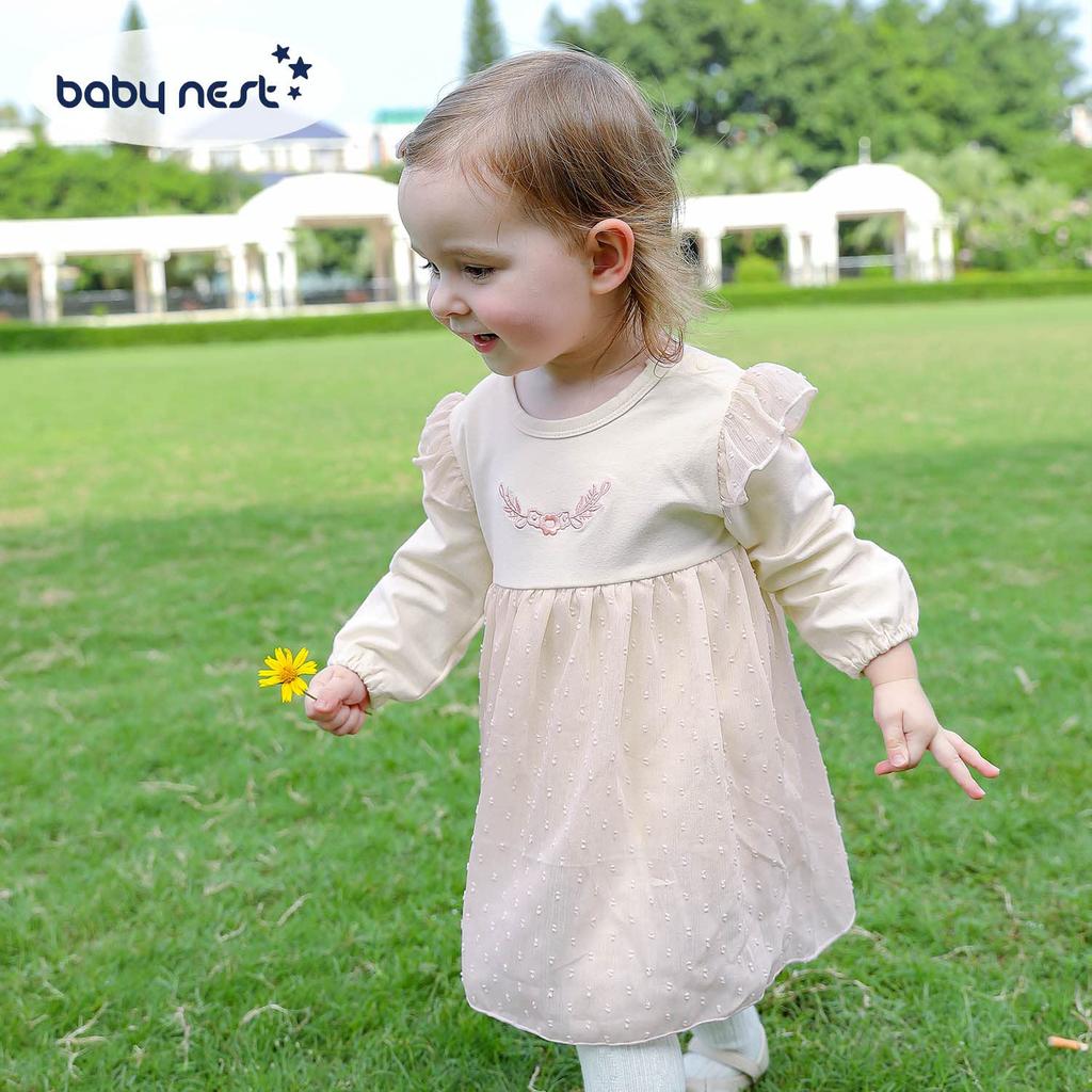 Baby Long One Scandinavian Floral Room Șosete luni [Baby Nest] Haine, mânecă, bucată, rochie, salopete, pijamale, bebeluși, nou-născuți, fete, stil,