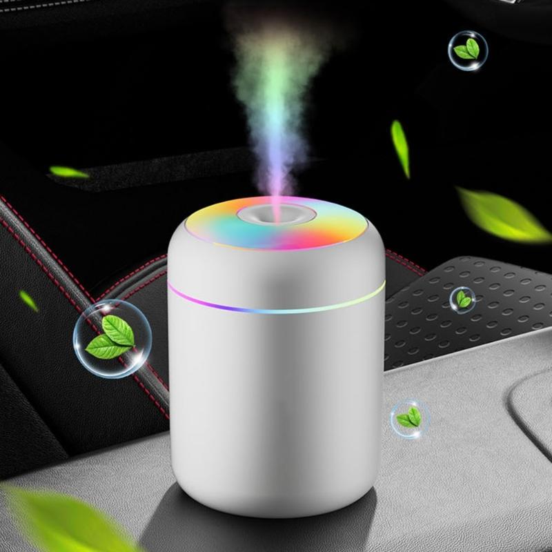 Rechargeable Miniature Portable Humidifier Suitable For Car Home Office Desk Compact USB Powered Quiet Misting Operation