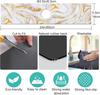 VIKAMA Marble Pattern Faucet Mat, Kitchen Sink Splash-Proof Mat, Super Absorbent and Quick-Drying Mat, Kitchen Accessories