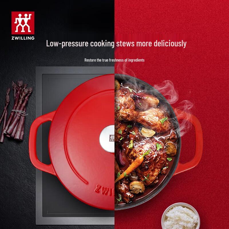 Zwilling Enamel Cast Iron Soup Pot