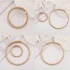 2-teiliges stapelbares mehrschichtiges Armband, stilvoller elastischer Schmuck, wasserdichte Halskette, elastische Armreifen für Modeliebhaber