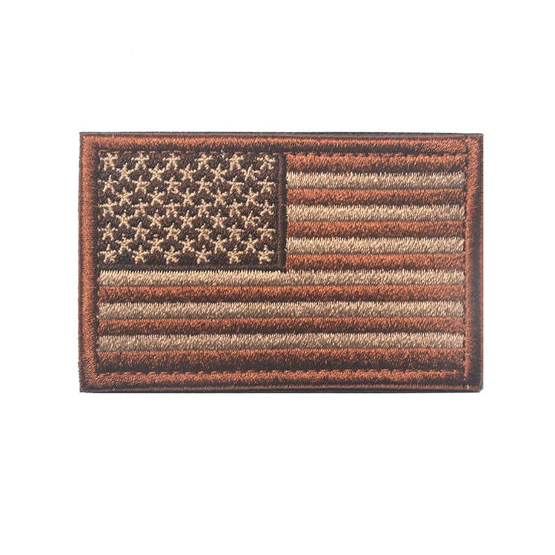 

In-Stock USA Flag Patch: Stylish Stars and Stripes Embroidered Velcro Patch for Outdoor Bags