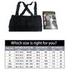 Breathable Spine Support Belt Back Brace Lumbar Corset Heavy Duty Back Brace  Daily Wear