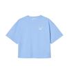 Womens/Ladies Logo Heavy Cotton Relaxed Fit T-Shirt
