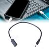 USB C To 3.5x1.35mm Power Cable Female To Male Connectors Adapter Cord for Laptops Monitors Routers Supports Up To 3A