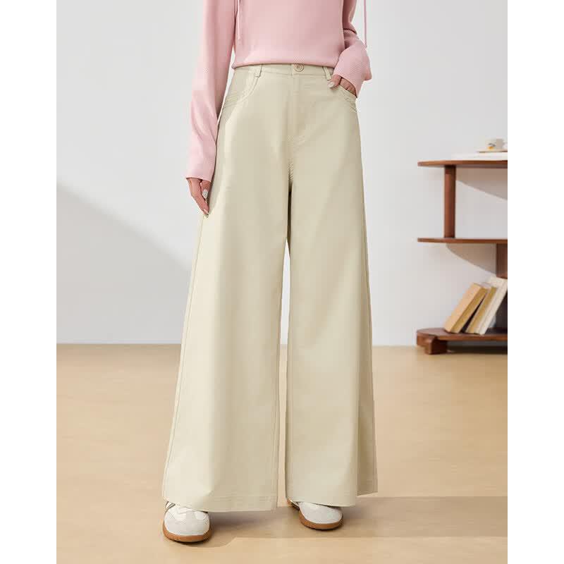 IEFIEF 2026 Autumn Wide-Leg Pants