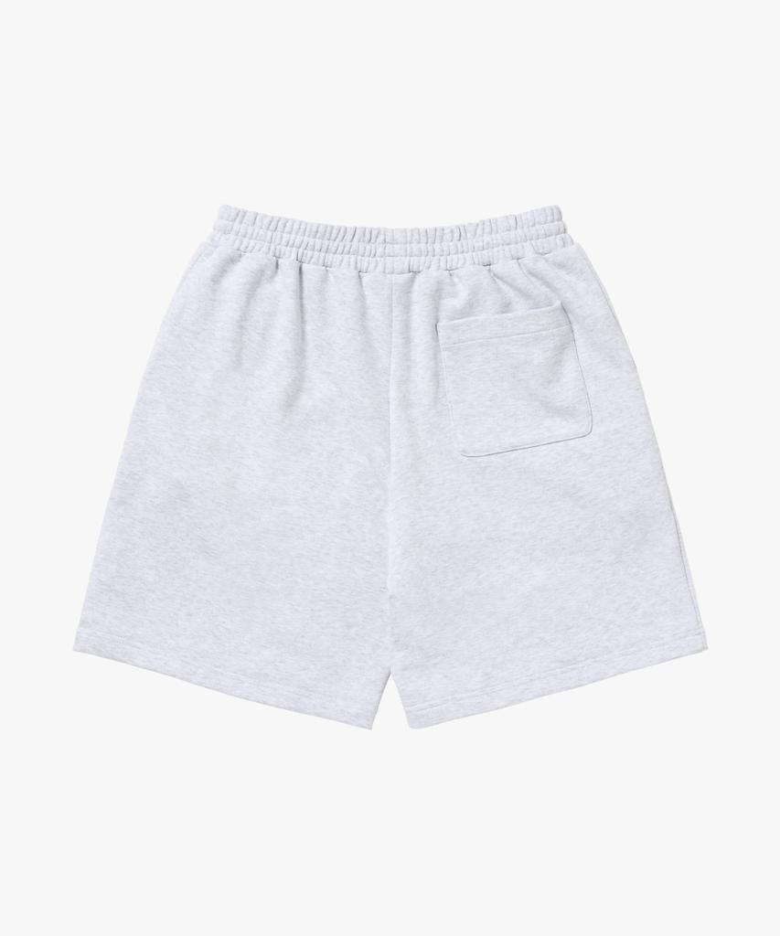 GOALSTUDIO Sweat Jersey Shorts-Melange Gray