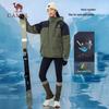 CAMEL Unisex 3A Antibacterial Waterproof Windproof Hooded Down Puffer Jacket
