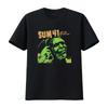 Sum 41 Rock Band T-Shirt Frankenstein Design Underclass Hero Thema Baumwolle Größen S bis 5XL vintage Gewaschen Leicht Vielseitig