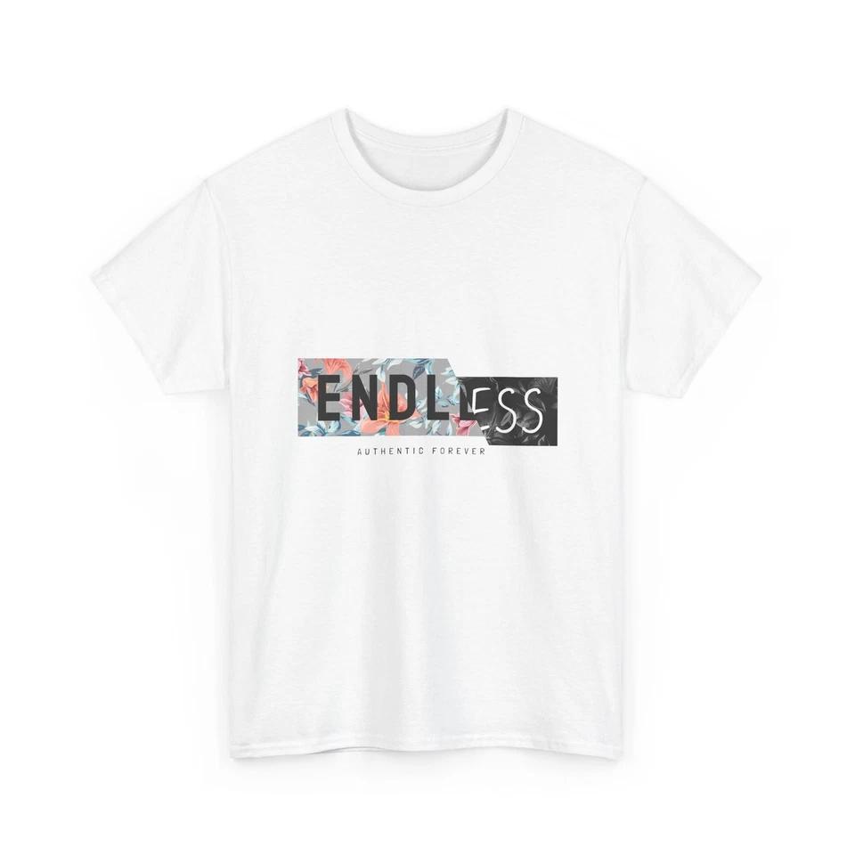 Endless Floral Block T-Shirt | Cool Vibe Cotton T-Shirt Gift Idea, Unisex Shirt 2XL