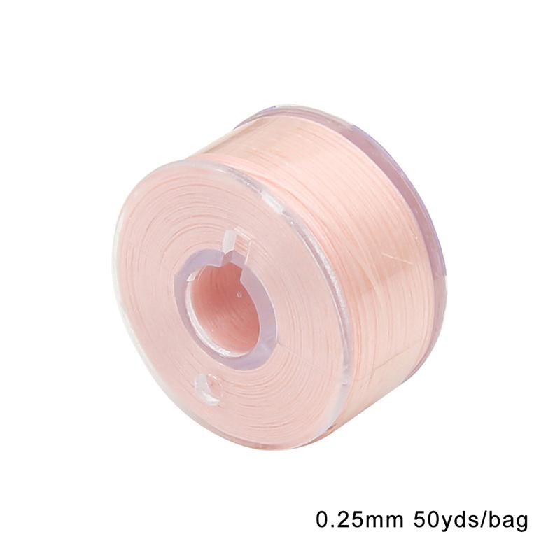 50 jardów/rolka, około 46 metrów, woskowany nylon, nieelastyczna nić do samodzielnego wyrobu biżuterii