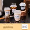 Homeglen Disposable Coffee & Cold Drink Cups with Lids