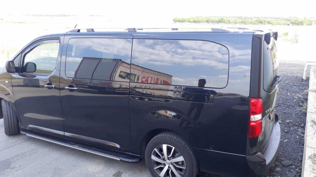 Roof Rails Skyport (gray) Short Base for Toyota Proace