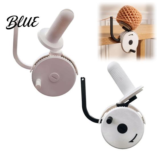 Knitting Yarn Winder with Table Clamp Hand-Cranked Ball Holder Manual Spooler Wool Spinner Maker for and Crocheting Hand Crank