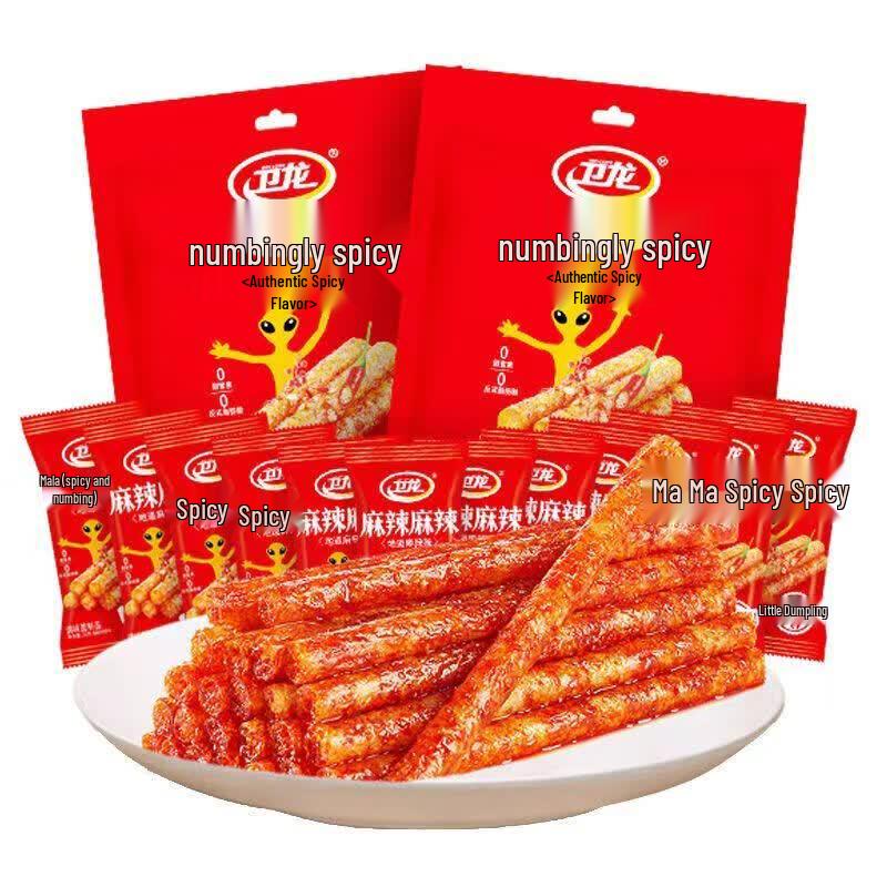 Weilong Spicy Snack (72g x 3 Bags)