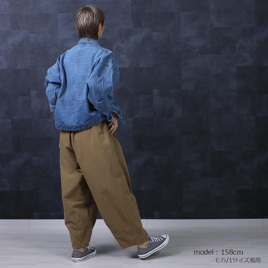 Selectively Berry Circus Matte Comfortable Elastic Solid Loose Plus Suitable for Size L Women's Wide-Leg Pants, Lightweight, Texture, Wear,