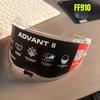 HOT Visor Lens Suitable for LS2 FF910 ADVANT II Modular Motorcycle Helmet Electronic Gun Red Lens Sun Visor Viseira Capcete