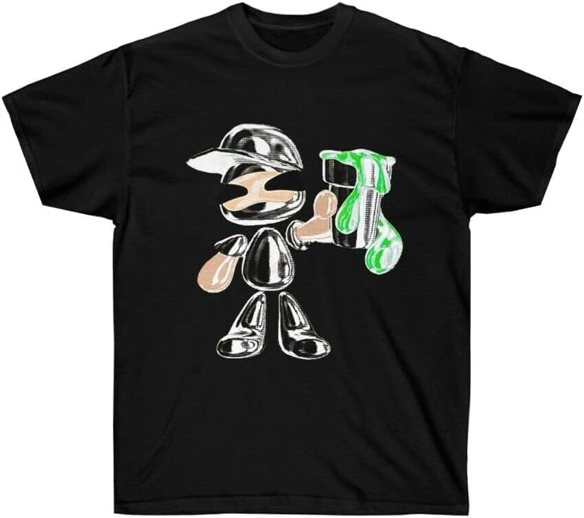 Yeat Ultra Cotton Tee Shirt Hip Hop Men T Shirt XS чёрный