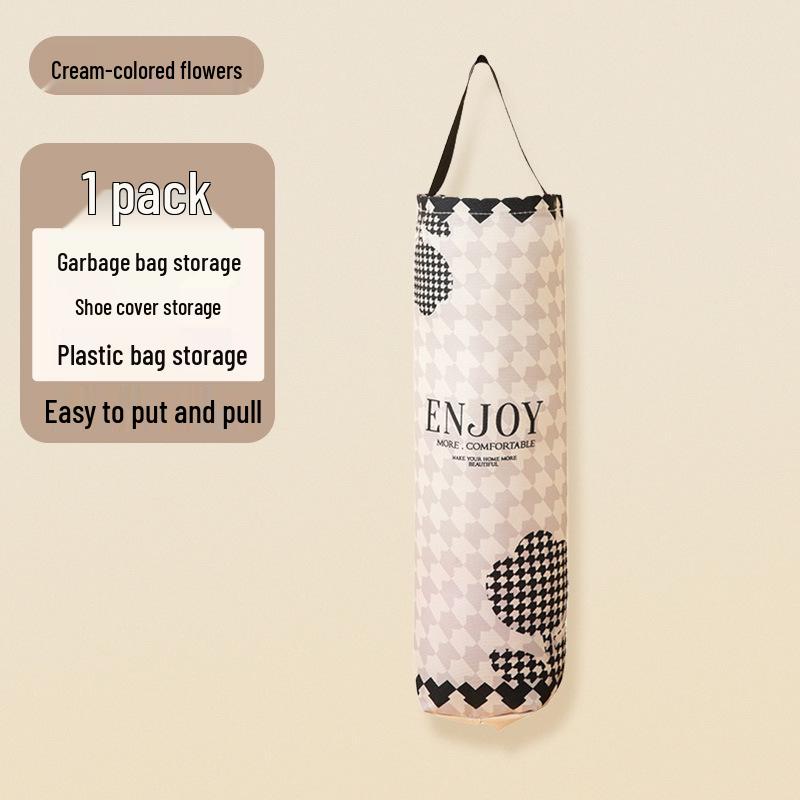 Wall-Mounted Kitchen Trash Bag Organizer