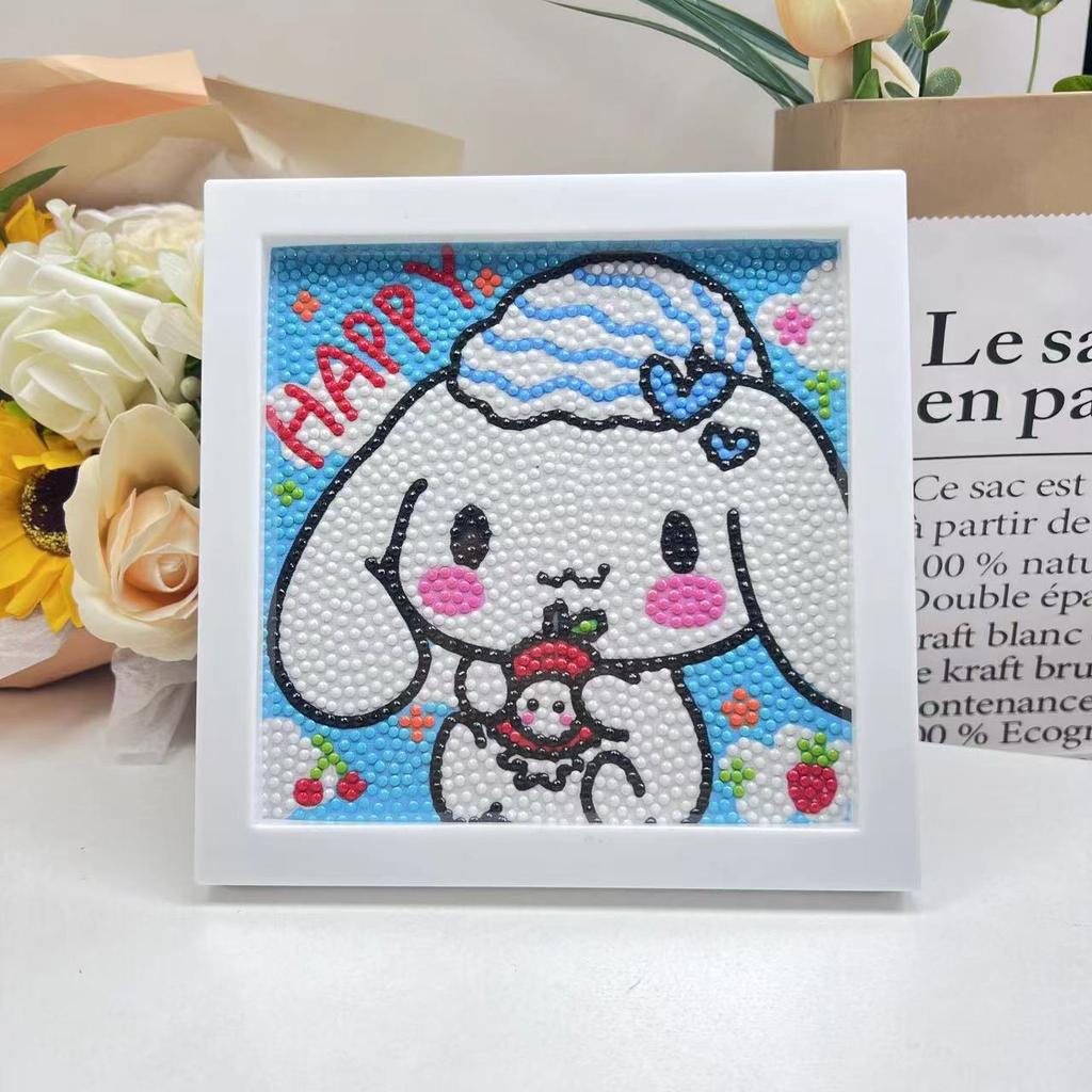 Children'S Diamond Painting Handmade Diy Masonry Painting Cartoon Diamond Sticker Bedroom Living Room Decorative Painting Photo Frame
