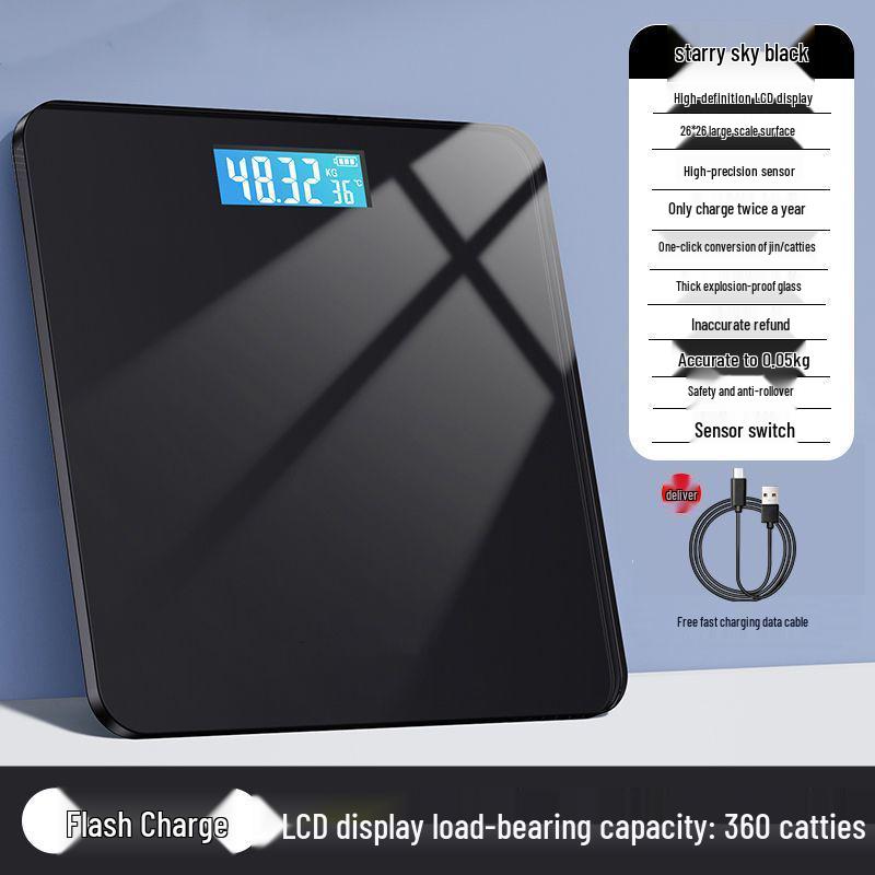 Bluetooth High-Precision Body Fat & Weight Scale for Home or Dorm Use