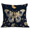 New Imitation 3d Butterfly Printed Pillowcase Retro Home Sofa Cushion Pillowcase Decoration