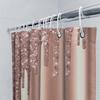 Lyxig Rose Guld Duschdraperi med Bling Glittrigt Tryck Heminredning Vattentäta Badrumstillbehör .com