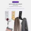 Heavy-Duty Aluminum Alloy Folding Hook Expandable Folding Coat Hook Concealed Robe Hook  Kitchen
