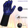 BBQ Gloves High Temperature Resistance Oven Mitts 800 Degrees Fireproof Barbecue Heat Insulation Microwave Oven Gloves