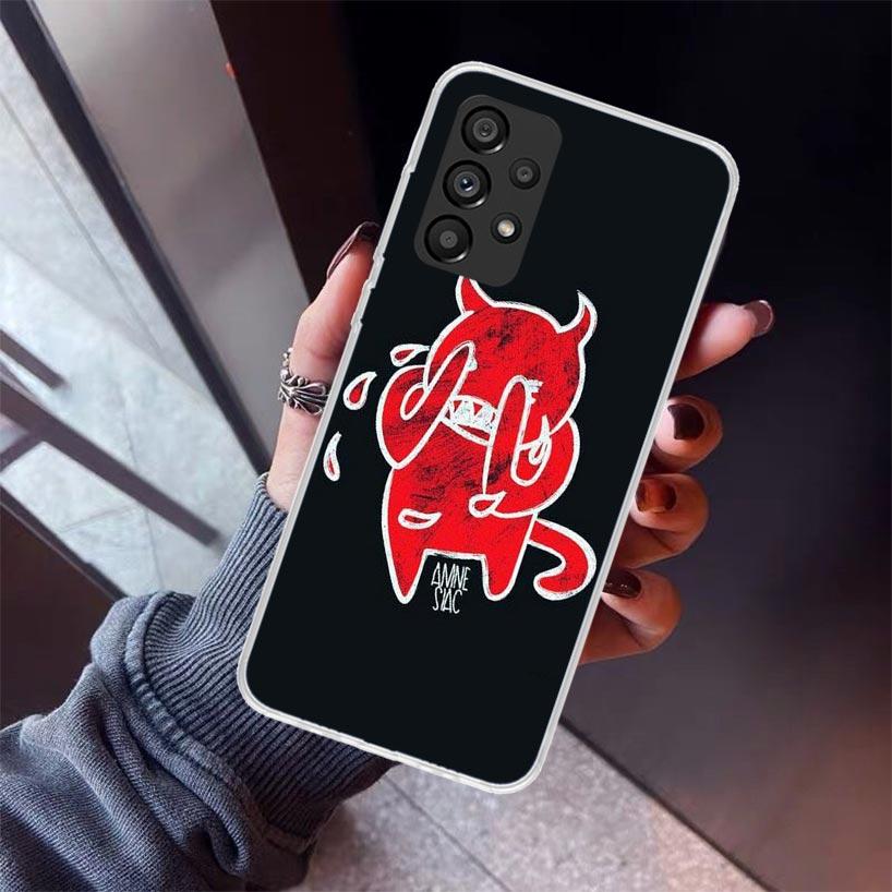 Bnad R-Radiohead Handyhülle Für Samsung Galaxy A12 A52S A42 A32 A22 A51 A50 Note 20 Ultra 10 S10 Plus A71 A70 A31 A30 A10S Galax