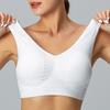 Wireless Sports Bra Plus Size Adjustable Seamless Yoga Bras Women Comfortable Push Up Stretch Vest