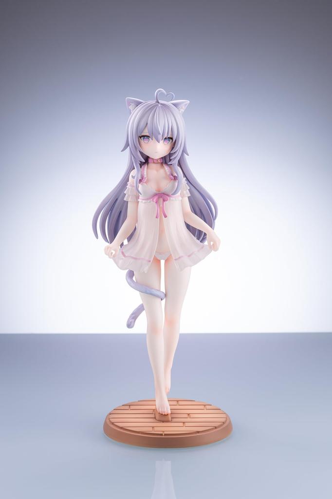 Xingluoguan Studio My Cat Glutinous Rice Scale PVC ABS Painted Complete Figure [Nuomiimi] 1/7 &