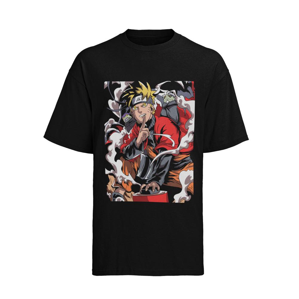 

Anime Naruto Kurama 9 tail Akatsuki Bio Herren Baumwolle Shirt 4XL