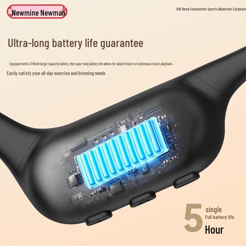 Newman G10 Neckband Bone Conduction Bluetooth Sports Headphones