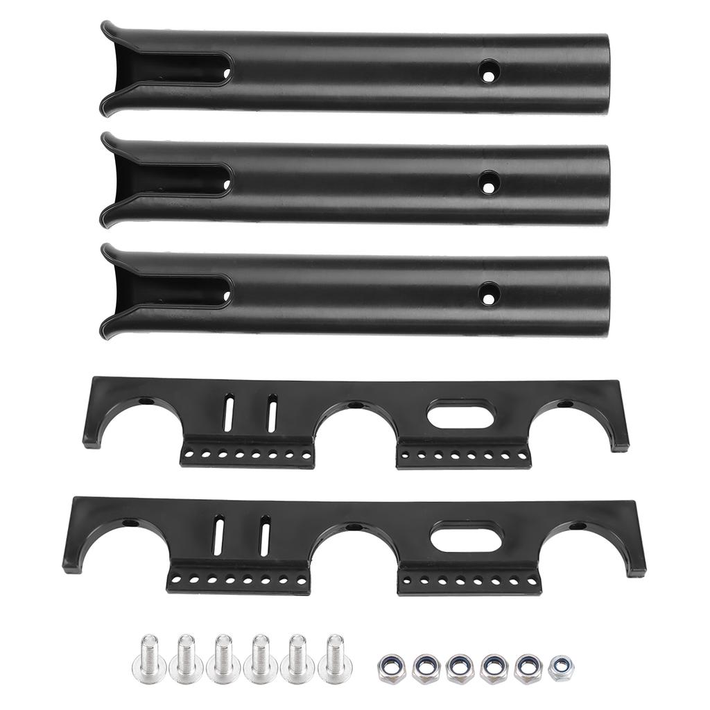 Outdoor Angeln Vertikal 3-Gliedriges Angelrutenregal Aufbewahrungshalter Röhrenhalterung Halterung