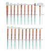 20 Pieces Eye Brush Set Eyeshadow Kit Makeup Make Up Blush Brushes - As Described, Diamond Gradient