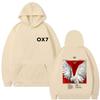 Rapper Niro OX7 Album Graphic Print Hoodie Male Fashion Oversized Pullover Hoodies Men Women Pop Music Hooded Sweatshirt