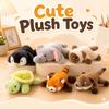 Magnetic Plush Wrist Rest Stuffed Animal Elephant Shape Soft Support for Office Desk Keyboard Laptop Use Home School Gift