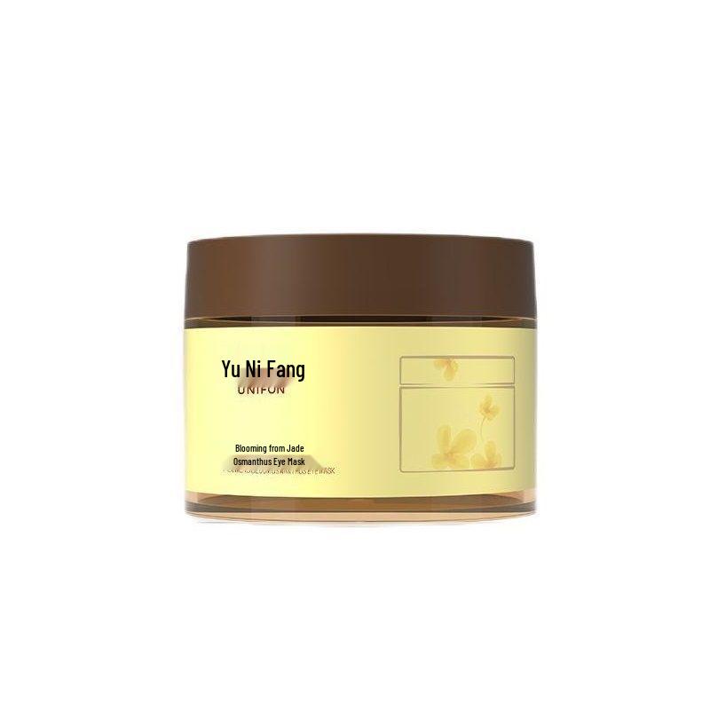 Yu Ni Fang Golden Osmanthus Eye Mask Patches - 60 Moisturizing Eye Skincare Patches
