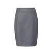 Serge Fabric Professional Summer Skirt Suit: Hip-hugging Short Formal Skirt