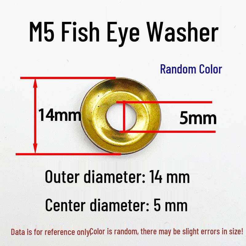 

Fisheye Gasket: Flat Washers, Self-tapping Rivets, Countersunk and Convex-concave Decorative Hollow Rounds