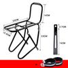 Bicycle Front Rack Carrier Panniers Bag Simple Installation Vegetable Basket Mountain Bike