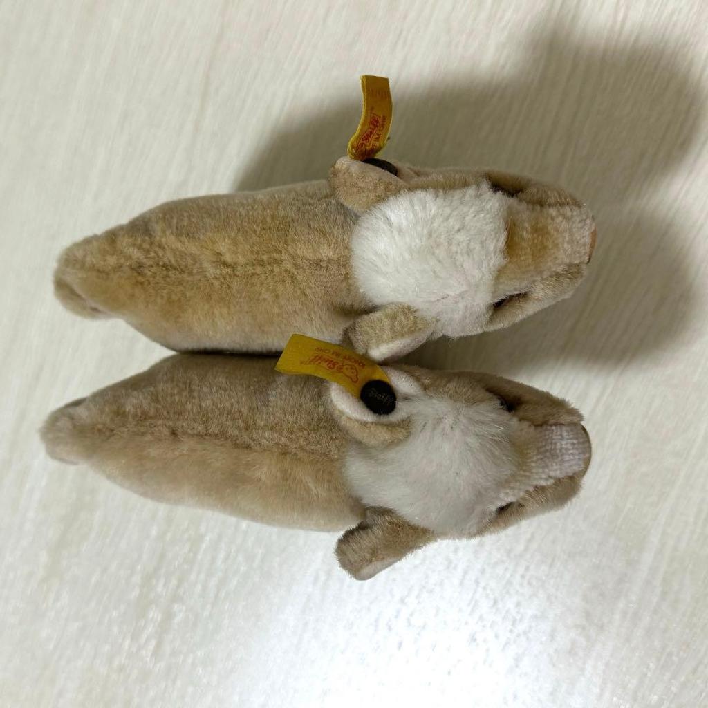 [USED] Steiff Cow Plush Teddy Bear