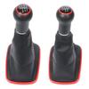 For Volkswagen VW 1999-2004 Golf 4 IV MK4 GTI R32 Bora Jetta 5/6 Speed 12mm / 23mm Car Gear Shift Knob Lever Shifter Gaitor Boot