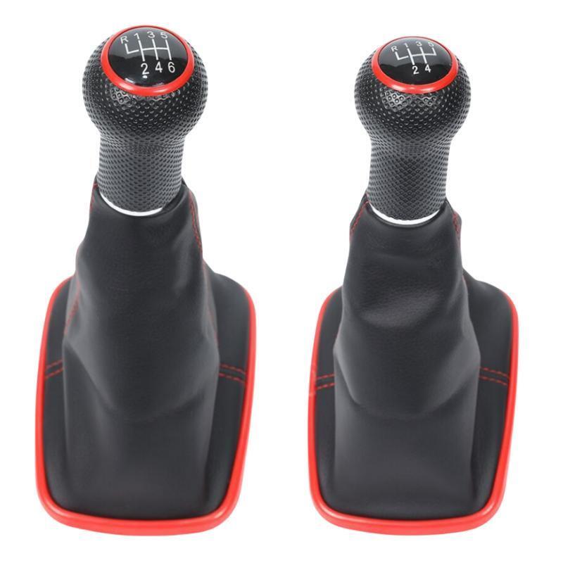 For Volkswagen VW 1999-2004 Golf 4 IV MK4 GTI R32 Bora Jetta 5/6 Speed 12mm / 23mm Car Gear Shift Knob Lever Shifter Gaitor Boot