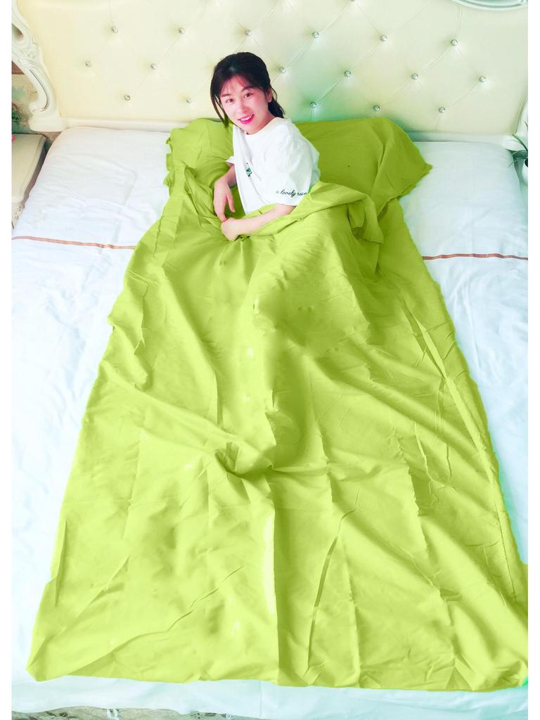 Portable Travel Sleeping Bag - Adult Envelope Style, Anti-Dirt, Pure Cotton Liner, In Stock