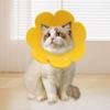 Pet Flower Shape Adjustable Collar Cute Soft Protective Neck Ring For Small Animals Cat Dog Anti Licking Wound Healing Collar